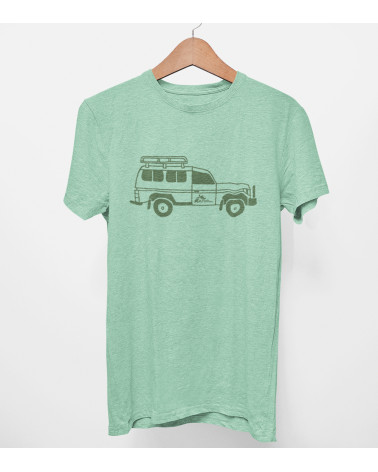 Camiseta unisex cochecito verde