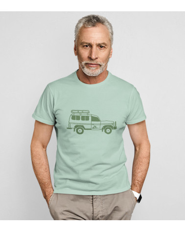 Camiseta unisex cochecito verde