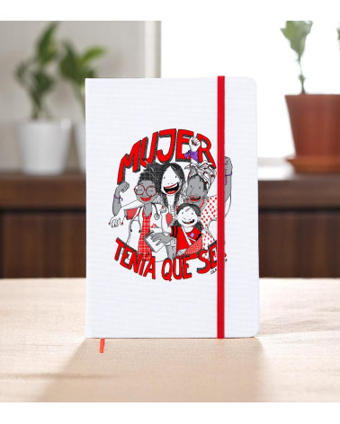 Libreta "Mujer tenía que ser"