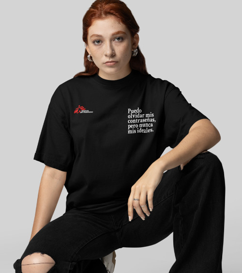 Camiseta solidaria Putos Modernos con Médicos sin Fronteras