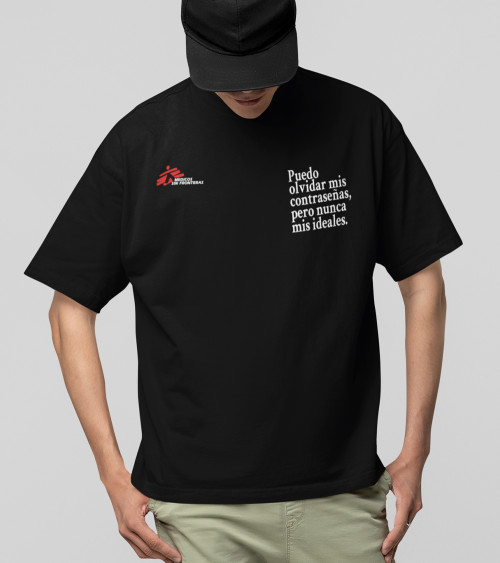 Camiseta solidaria Putos Modernos
