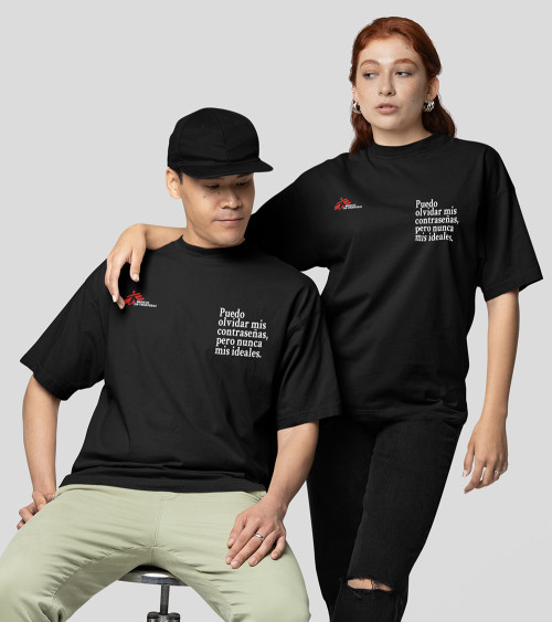 Camiseta unisex Ideales by Putos Modernos con Médicos sin Fronteras