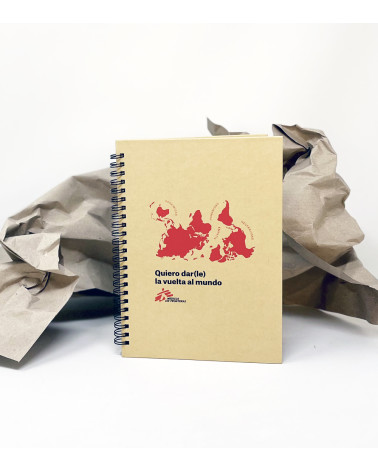 Libreta Vuelta al mundo