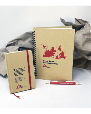 Libreta Vuelta al mundo