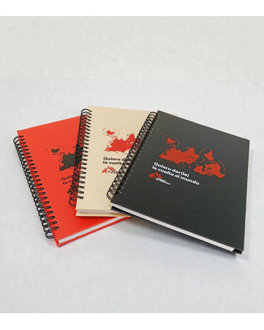 Libreta Vuelta al mundo