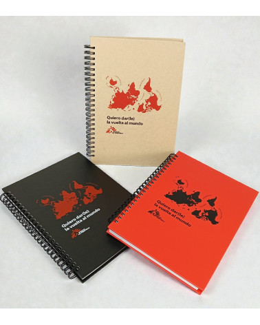 Libreta Vuelta al mundo