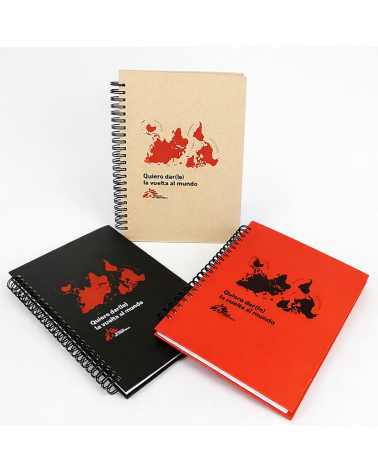 Libreta Vuelta al mundo