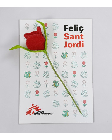 Pack 50 rosas Sant Jordi