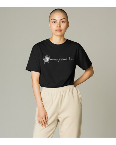 Camiseta unisex electro negra
