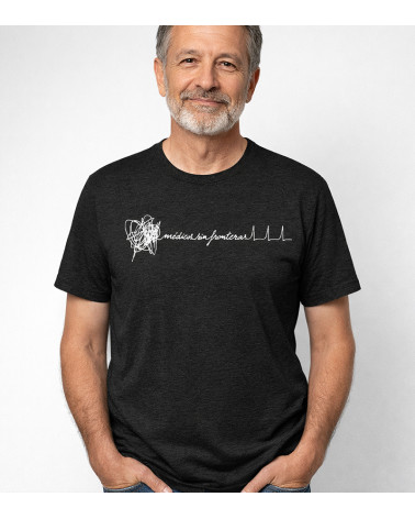 Camiseta unisex electro negra