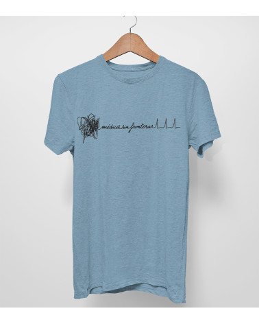 Camiseta unisex electro azul