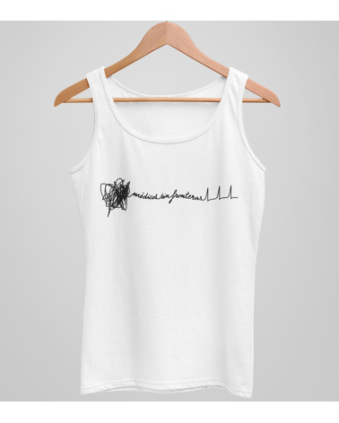 Camiseta tirantes electro blanca