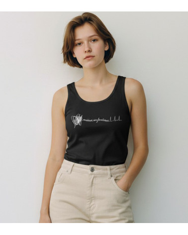 Camiseta tirantes electro negra