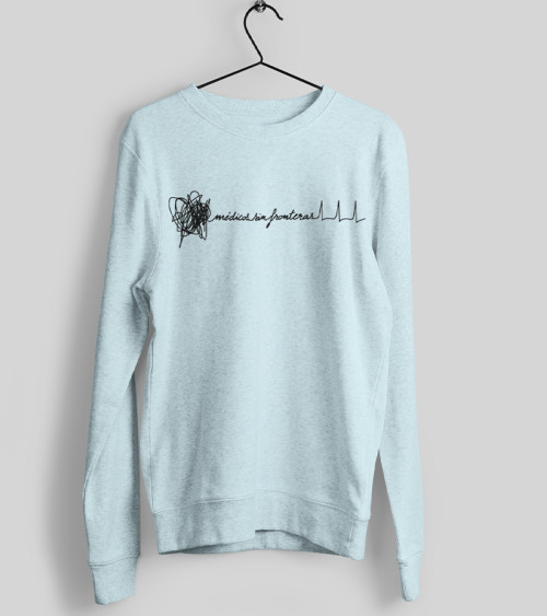 Sudadera unisex Electro azul claro