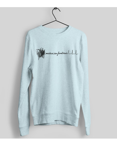 Sudadera unisex Electro azul claro