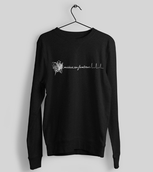 Sudadera fina Electro negra