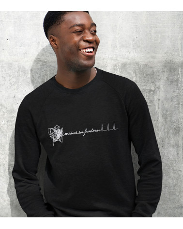 Sudadera fina hombre Electro negra