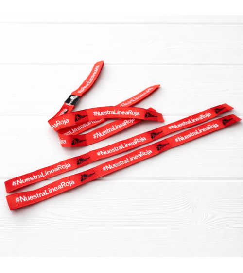 Pulsera Nuestra Línea Roja Médicos sin Fronteras