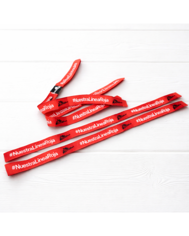 Pulsera Nuestra Línea Roja Médicos sin Fronteras