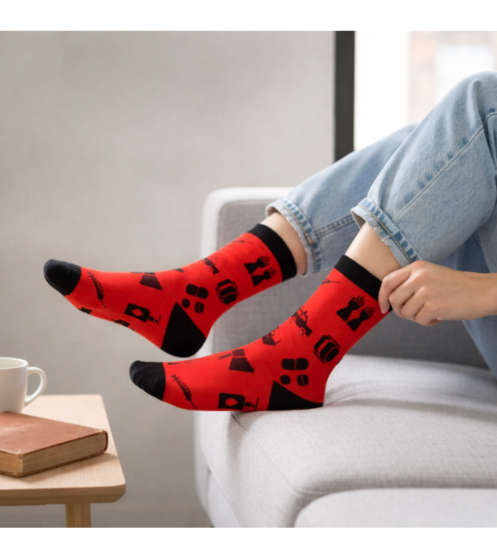 Calcetines decorados para regalar MSF