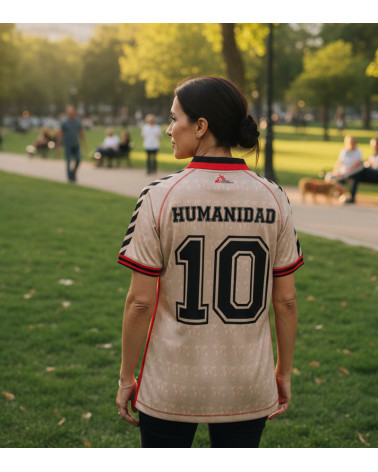 Camiseta de fútbol unisex Humanidad