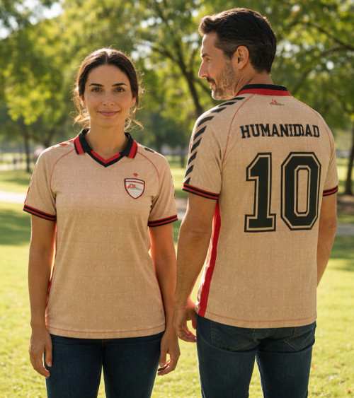 Camiseta de fútbol Humanidad unisex