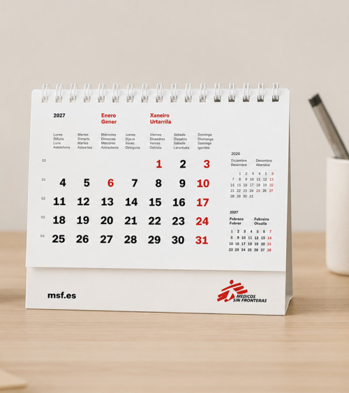 Calendario sobremesa 2027