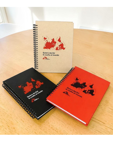 Libreta Vuelta al mundo