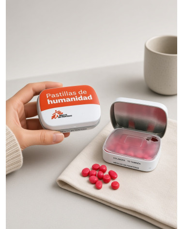 Cajita de caramelos Humanidad