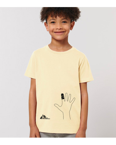 Camiseta venda amarillo infantil