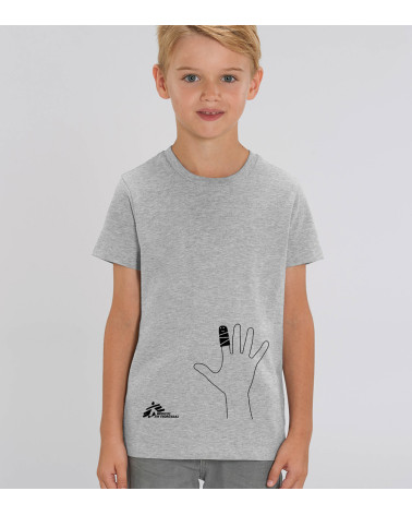 Camiseta orgánica niños MSF gris