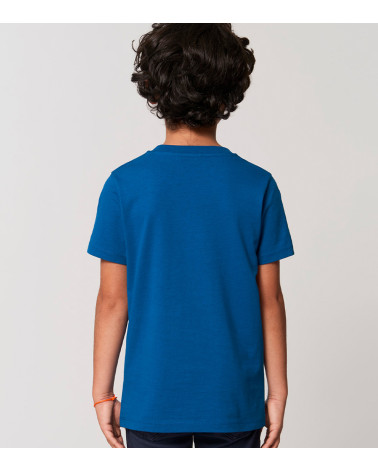 Camiseta orgánica infantil MSF azul