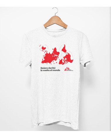 Camiseta orgánica Vuelta al mundo MSF