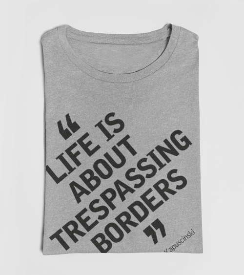 Camiseta frase solidaria MSF