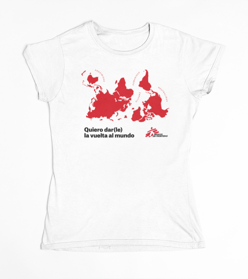Camiseta Vuelta al mundo mujer orgánica