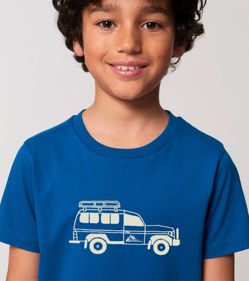 Camiseta niño MSF azul