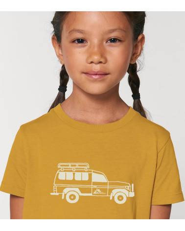 Camiseta infantil MSF ocre