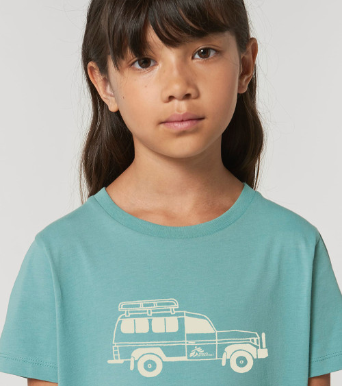 Camiseta infantil MSF verde