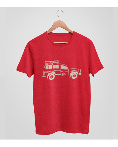 Camiseta cochecito MSF roja