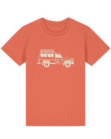Camiseta infantil MSF coral