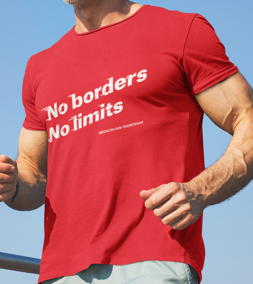 Camiseta técnica unisex No limits