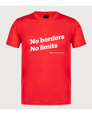 Camiseta técnica unisex No limits