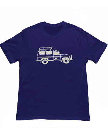 Camiseta unisex cochecito azul